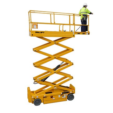 Piattaforma elevatrice elettrica a forbice da 20 piedi