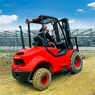 Carrello elevatore fuoristrada da 3 tonnellate